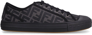 Domino fabric sneakers-1